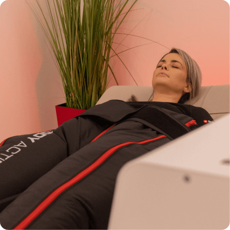 XBody ActiDrain – druckluftbasiertes Lymphdrainagegerät