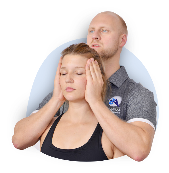 Physiotherapeutische Behandlung des Kiefergelenks