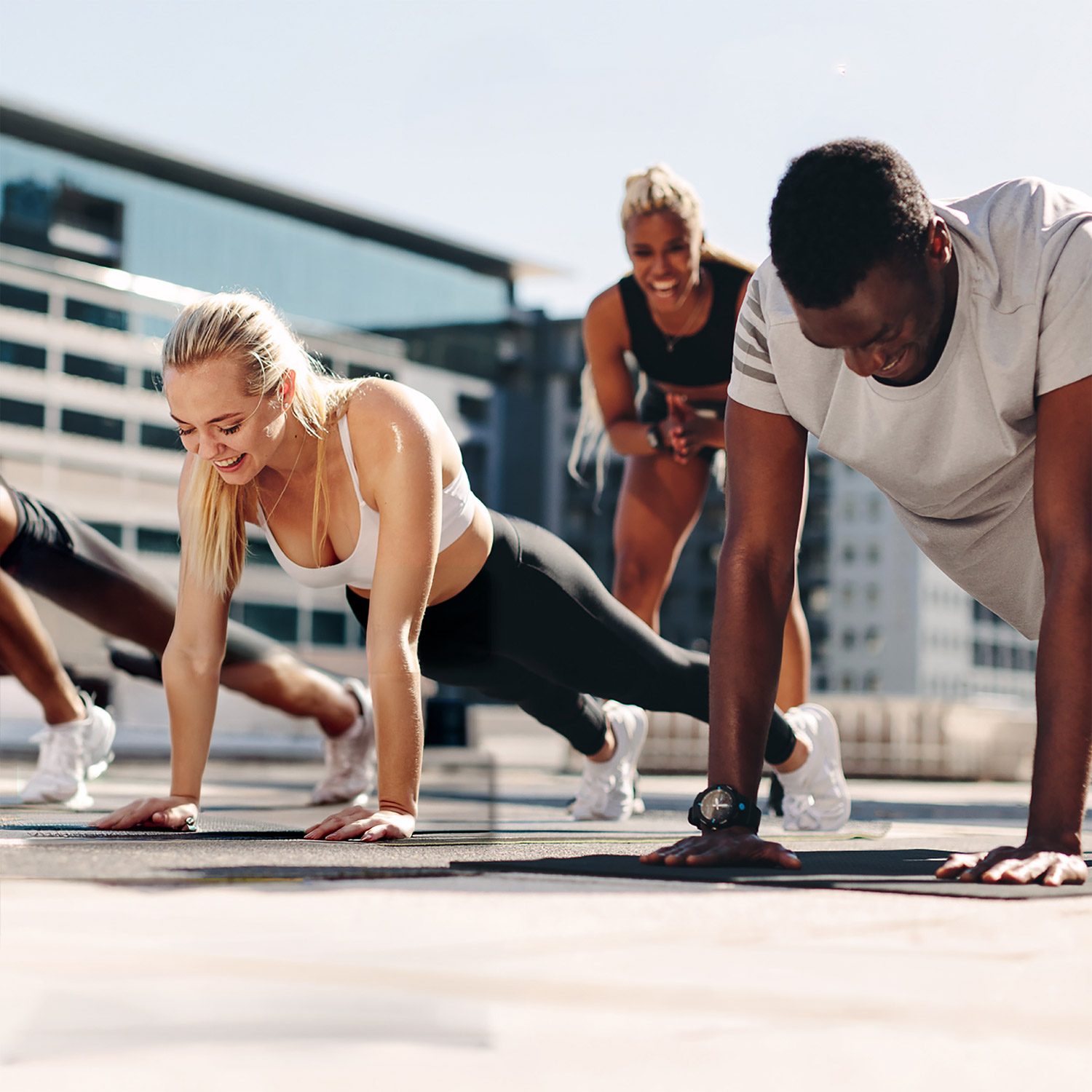 Präventionskurs im Trainingsstudio von AS Physio Nürnberg